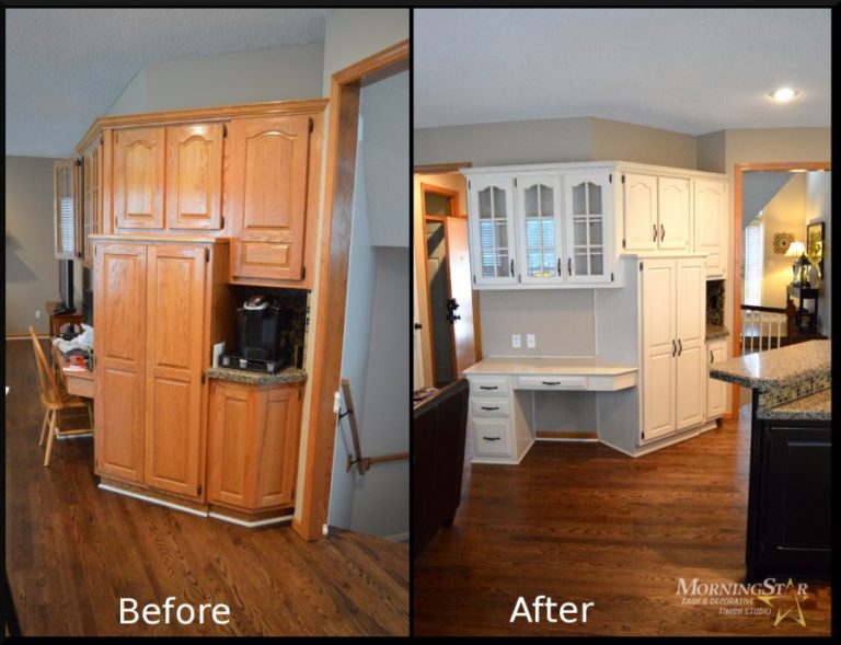 Refinishing Before and After